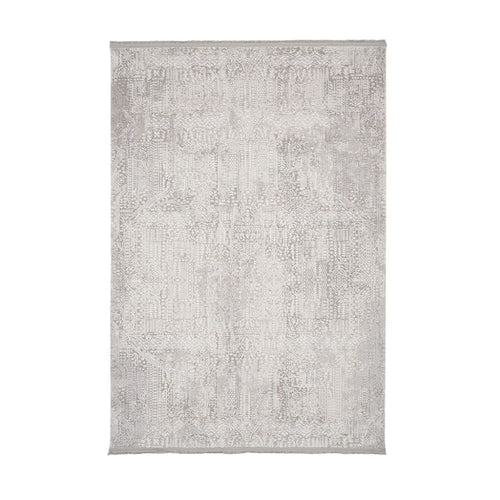 Classic Machine Made Rug - Grey Area Rug for Living Room Carpet | Durable Flatweave