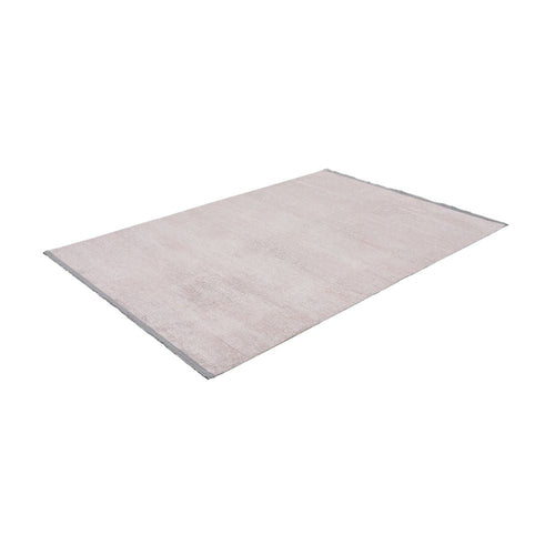 Beige Modern Area Rug – Machine Made Polyp Cotton Flatweave Washable Mat