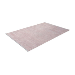 Beige Modern Area Rug – Machine Made Polyp Cotton Flatweave Washable Mat