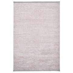 Beige Modern Area Rug – Machine Made Polyp Cotton Flatweave Washable Mat