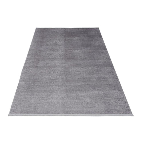 Modern Area Rug – Albany Grey Polyp Cotton Machine Made Flatweave Carpet