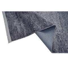 Modern Area Rug - Anthracite Polyp Cotton Machine Made Flatweave Carpet