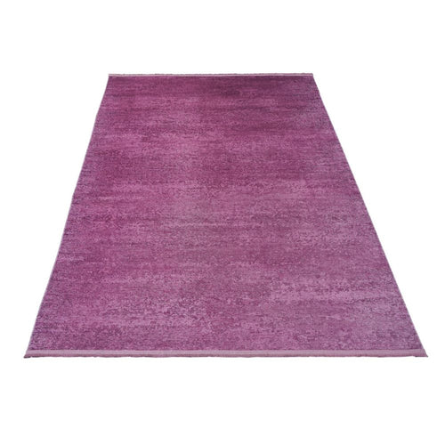 Modern Purple Area Rug – Machine Made Polyp Cotton Flatweave Carpet by Dolce Vita