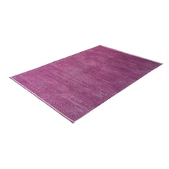 Modern Purple Area Rug – Machine Made Polyp Cotton Flatweave Carpet by Dolce Vita