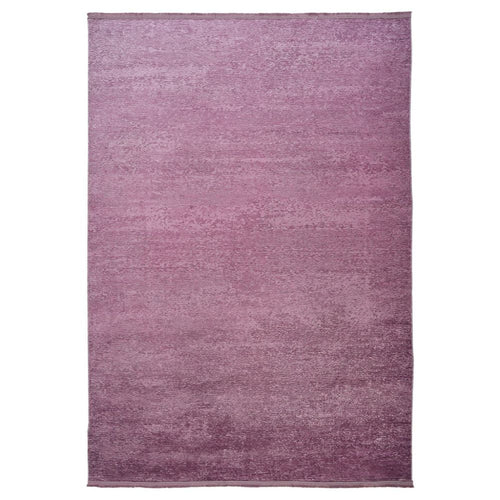 Modern Purple Area Rug – Machine Made Polyp Cotton Flatweave Carpet by Dolce Vita
