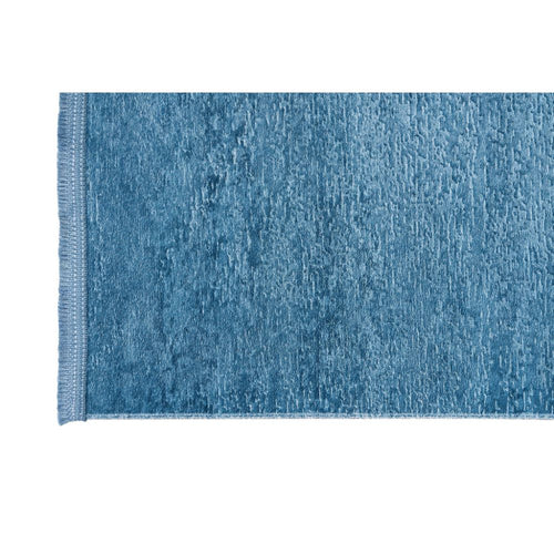 Modern Cotton Area Rug – Blue Polyp Cotton Machine Made Flatweave Rug
