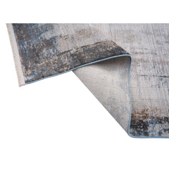 Modern Area Rug – Beige Machine Made Rug With Ethnic Pattern Carpet