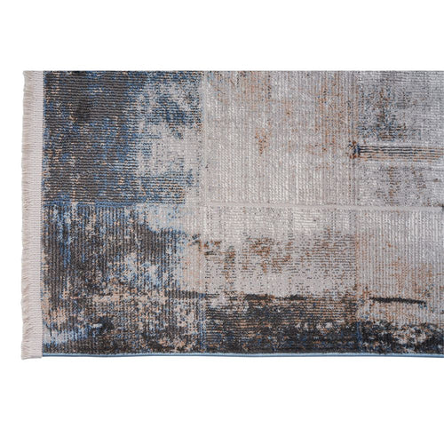 Modern Area Rug – Beige Machine Made Rug With Ethnic Pattern Carpet