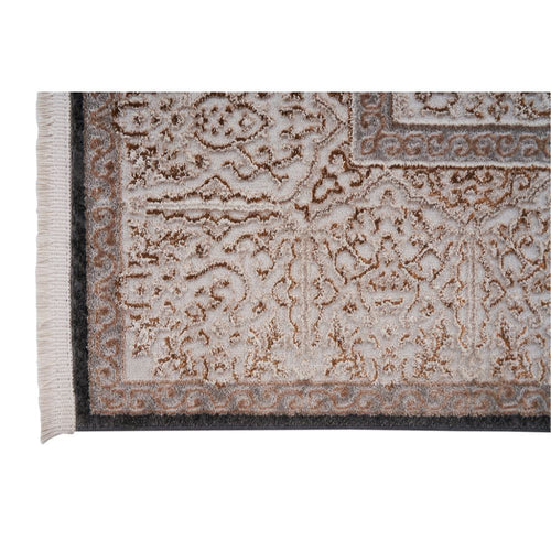 Classic Area Rug – Beige Machine Made Rug | Flatweave Washable Carpet for Living Room