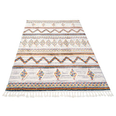 Machine Made Area Rug – Classic Cream Rug With 17 mm Pile Height & Soft Texture