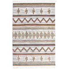 Machine Made Area Rug – Classic Cream Rug With 17 mm Pile Height & Soft Texture
