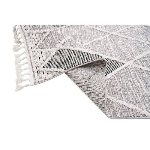 Machine Made Area Rug – Classic Grey 17 mm Pile Height Soft Texture Carpet