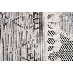 Machine Made Area Rug – Classic Grey 17 mm Pile Height Soft Texture Carpet