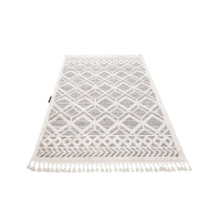 Classic Area Rug – Machine Made Grey Rug with 17mm Pile Height, Soft Texture & Non Slip
