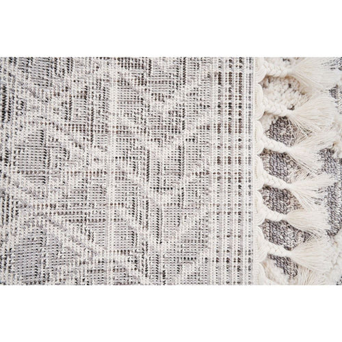 Classic Area Rug – Machine Made Grey Rug with 17mm Pile Height, Soft Texture & Non Slip