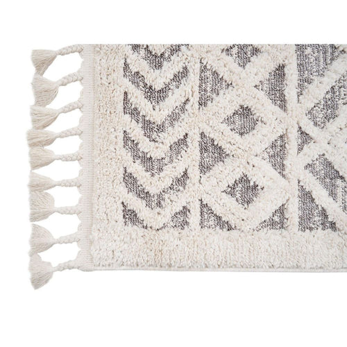 Classic Area Rug – Machine Made Grey Rug with 17mm Pile Height, Soft Texture & Non Slip