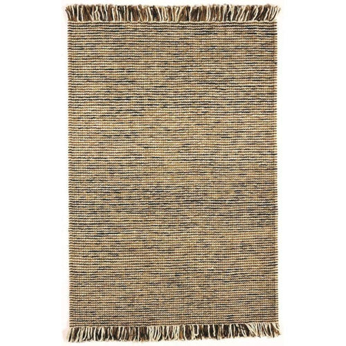 New Zealand Wool Rug - Handmade Modern Brown Viscose Blend Carpet by Dolce Vita