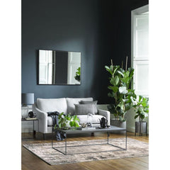 Bamboo Area Rug – Modern Cream Machine Made Soft Bamboo Yarn Carpet