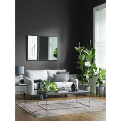 Bamboo Yarn Area Rug – Modern Cream Soft Flatweave Carpet by Dolce Vita