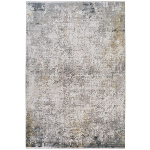 Bamboo Yarn Area Rug – Modern Cream Soft Flatweave Carpet by Dolce Vita