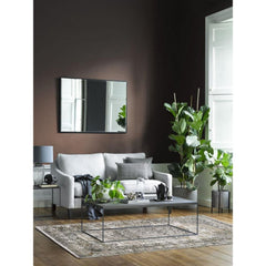 Bamboo Area Rug - Classic Viscose Bamboo Yarn Machine Made Cream Carpet