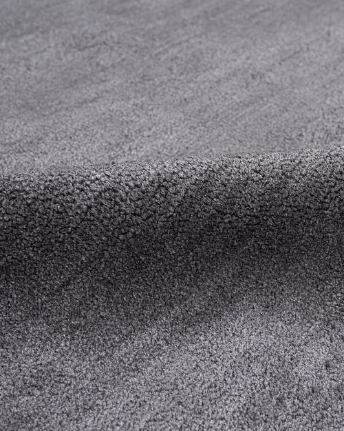 Natural Viscose Rug - 3S Anthracite Machine Made Axminster Weaving Carpet