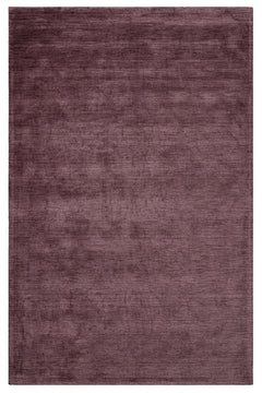 Viscose Axminster Rug – Modern Burgundy Area Rug | Durable Machine Made Carpet