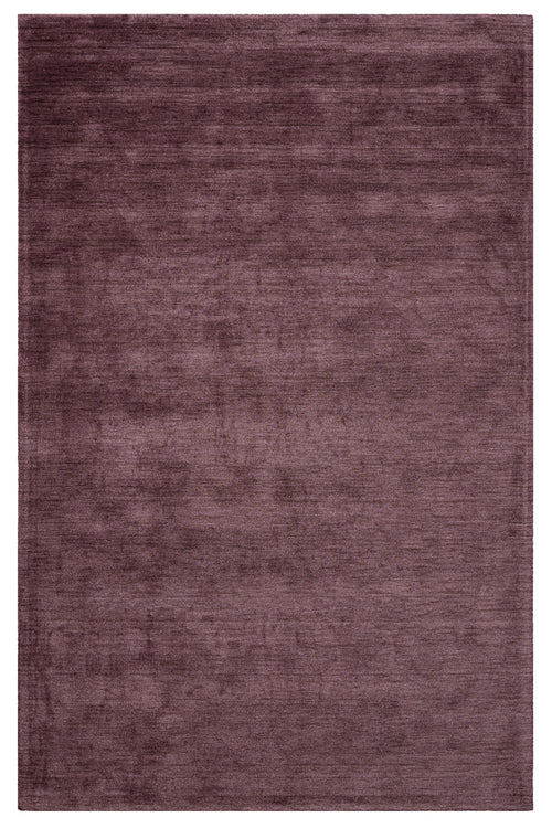Viscose Axminster Rug – Modern Burgundy Area Rug | Durable Machine Made Carpet