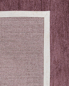 Viscose Axminster Rug – Modern Burgundy Area Rug | Durable Machine Made Carpet