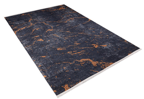Modern Area Rug - Anthracite Digital Print Rug | Non Slip, Antibacterial Carpet