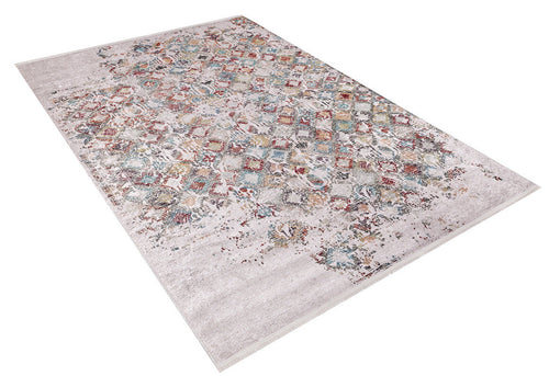 Beige Vintage Area Rug – Non Slip Carpet | Digital Print, Antibacterial, Washable
