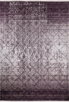 Modern Area Rug - Brown Digital Print Carpet | Antibacterial, Non Slip, Washable Floor Covering