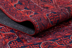 Kinesma Red Classic Digital Print Area Rug