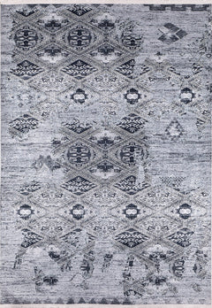 Modern Area Rug – Anthracite Digital Print Non Slip Stylish Floor Covering