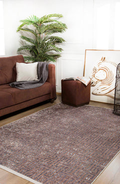 Modern Area Rug – Digital Print Carpet | Non Slip, Antibacterial, Washable Floor Covering