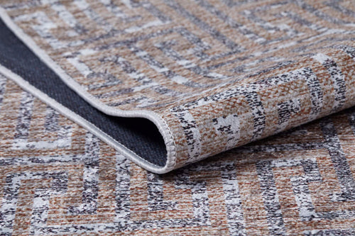Modern Area Rug – Digital Print Carpet | Non Slip, Antibacterial, Washable Floor Covering