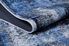 Modern Area Rug – Anthracite Digital Print Carpet | Non Slip Washable Floor Covering