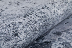 Modern Area Rug - Grey Digital Print Carpet | Non Slip Antibacterial Washable