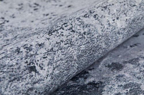 Modern Area Rug - Grey Digital Print Carpet | Non Slip Antibacterial Washable