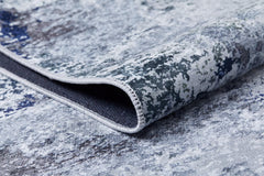 Modern Area Rug – Grey Digital Print Rug | Non Slip Antibacterial Carpet