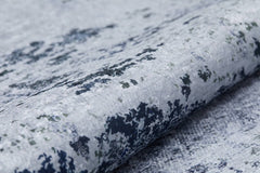 Modern Area Rug – Grey Digital Print Rug | Non Slip Antibacterial Carpet