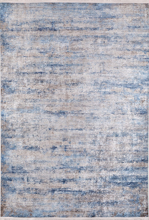Modern Area Rug - Blue Digital Print Rug | Antibacterial, Non Slip, Washable Carpet