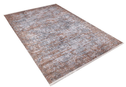 Modern Area Rug - Brown Digital Print Non Slip Antibacterial Carpet for Living Room