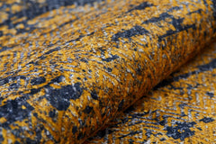 Modern Area Rug – Yellow Digital Print Carpet | Antibacterial, Non Slip, Washable Floor Mat