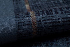 Blue Frame Area Rug – Digital Print Rug | Non Slip, Antibacterial Floor Carpet