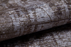 Brown Striped Area Rug - Digital Print Rug | Non Slip, Antibacterial Carpet