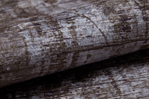 Brown Striped Area Rug - Digital Print Rug | Non Slip, Antibacterial Carpet