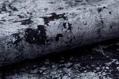 Modern Digital Area Rug - Black Antibacterial Non Slip Washable Carpet