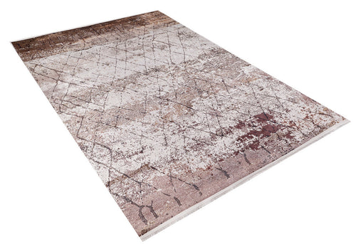 Slavyansk Brown Modern Digital Print Area Rug