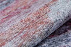 Modern Digital Print Rug – Anthracite Area Rug | Non Slip, Antibacterial Carpet